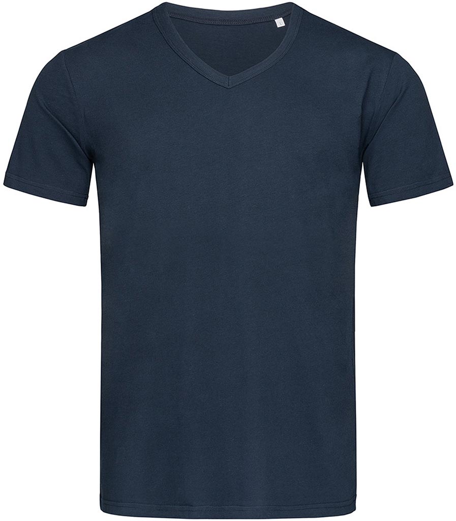 T-shirt Męski STEDMAN niebieski marina
