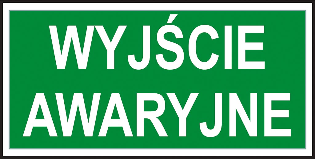 ZNAK Bezpieczeństwa ANRO