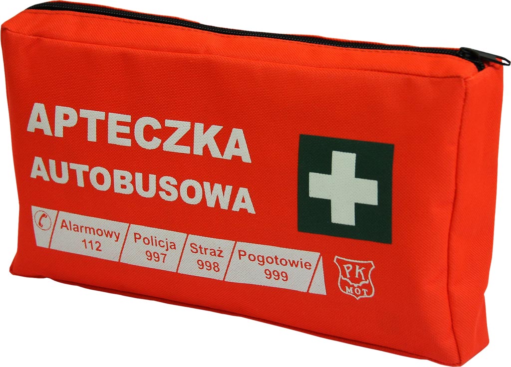 Apteczka Pierwszej Pomocy 8% VAT PK-MOT pomarańczowa