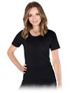 T-shirt REIS czarny damskie