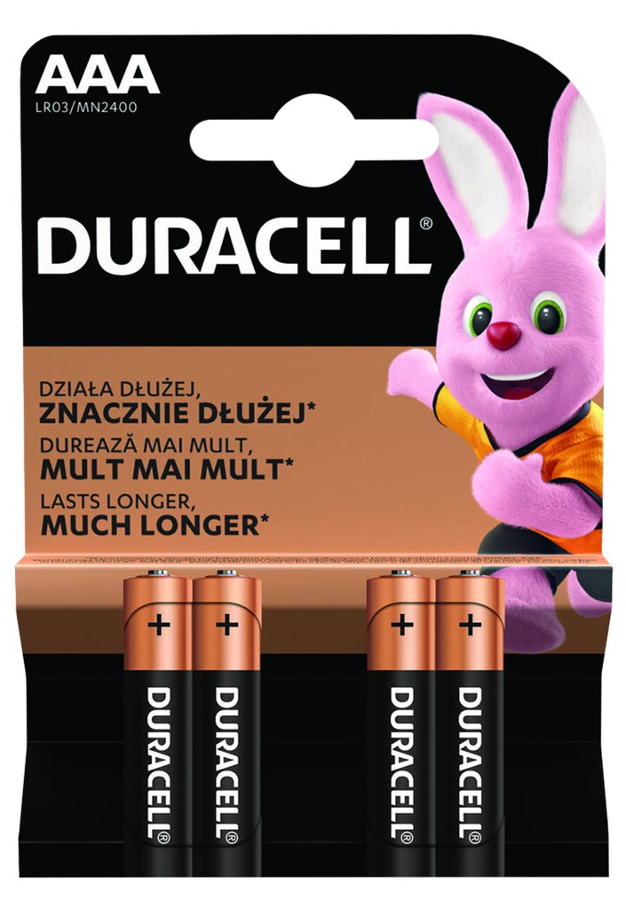 Baterie DURACELL złoto-czarne