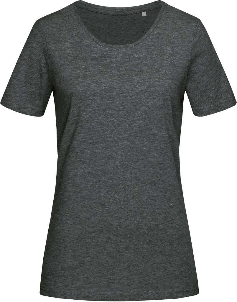 T-shirt Damski STEDMAN dark grey heather