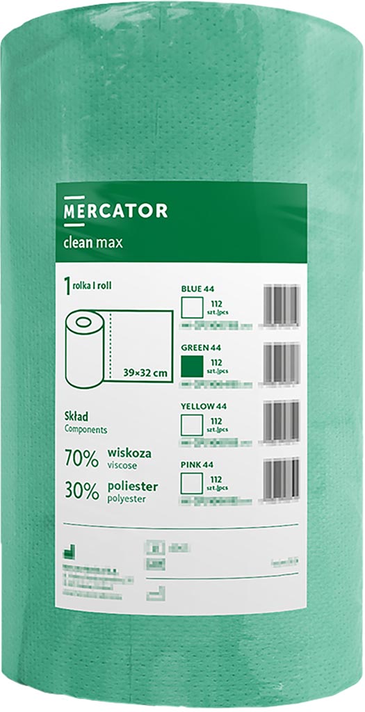 Czyściwo MERCATOR MEDICAL zielony