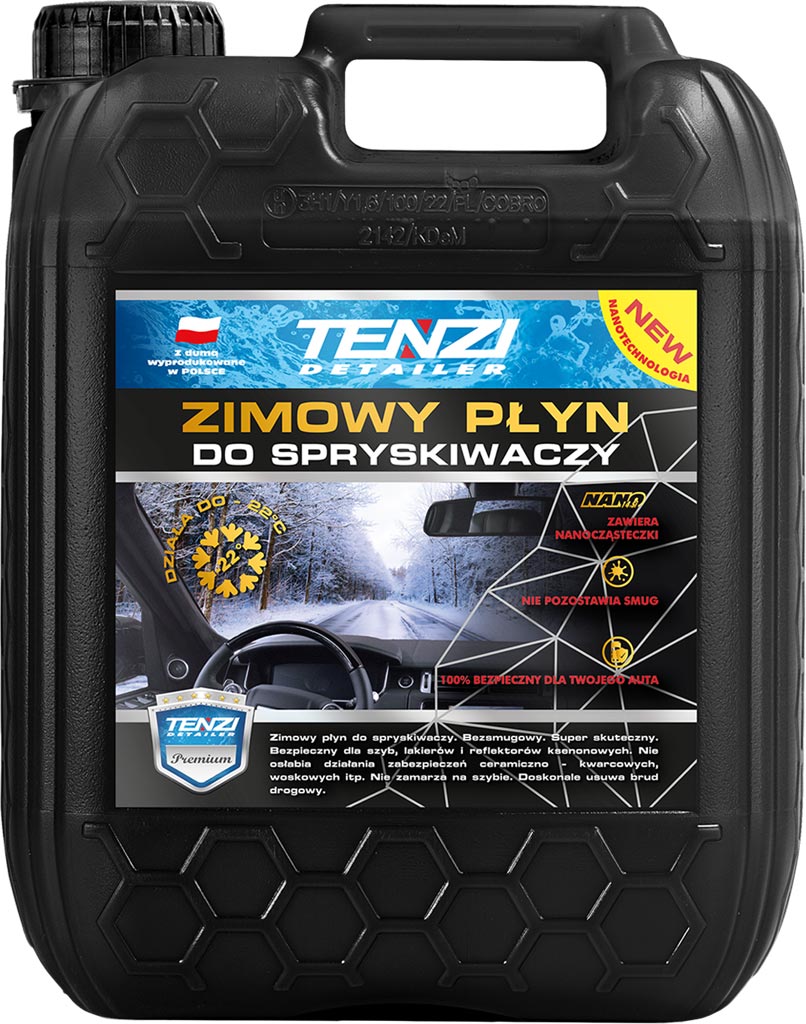 Zimowy PŁYN do Spryskiwaczy TENZI