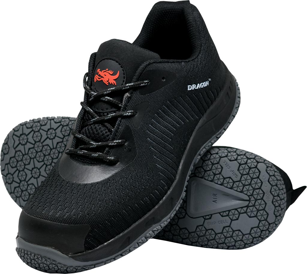 BUTY Bezpieczne REIS czarno-szare