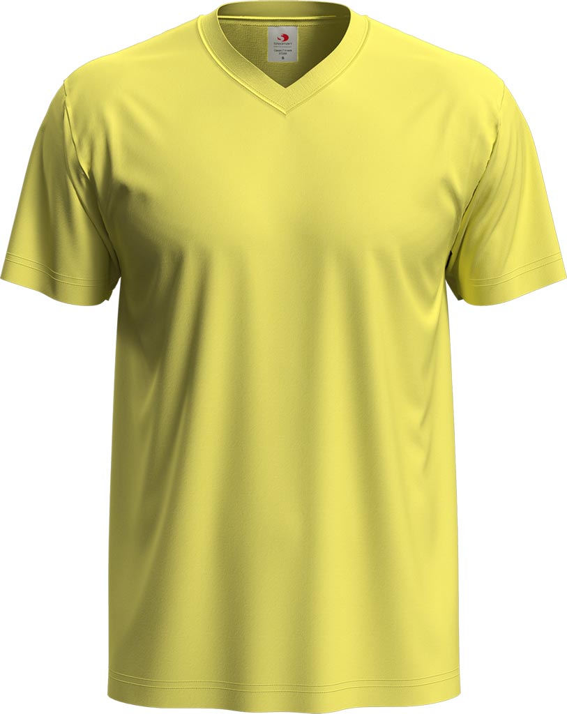 T-shirt Męski STEDMAN żółty
