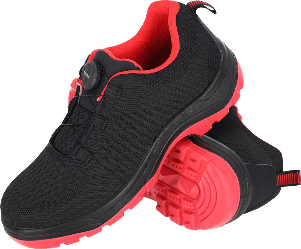 BUTY Bezpieczne Ox.01.203 Fly-rol-p OGRIFOX czarno-czerwone
