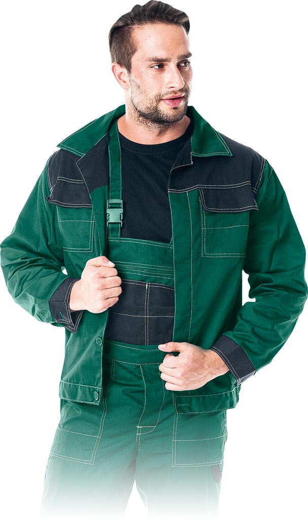 Bluza Ochronna REIS zielono-czarna