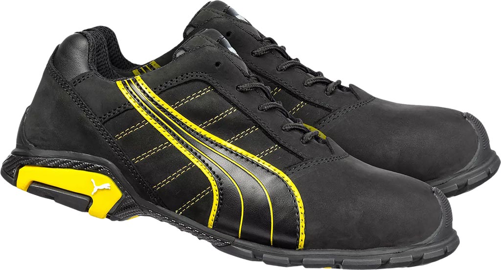 BUTY Bezpieczne PUMA czarno-żółte