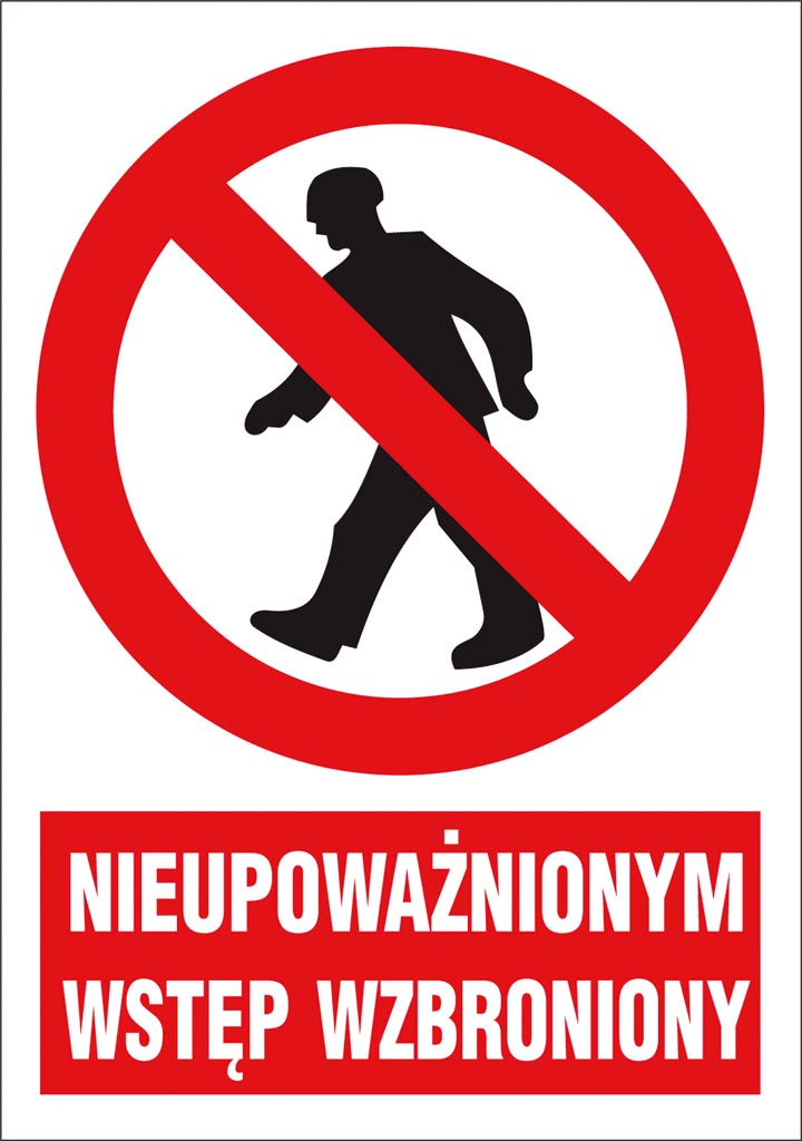 ZNAK Bezpieczeństwa ANRO