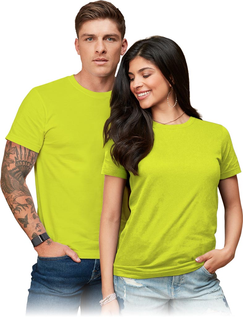 T-shirt STEDMAN bright lime