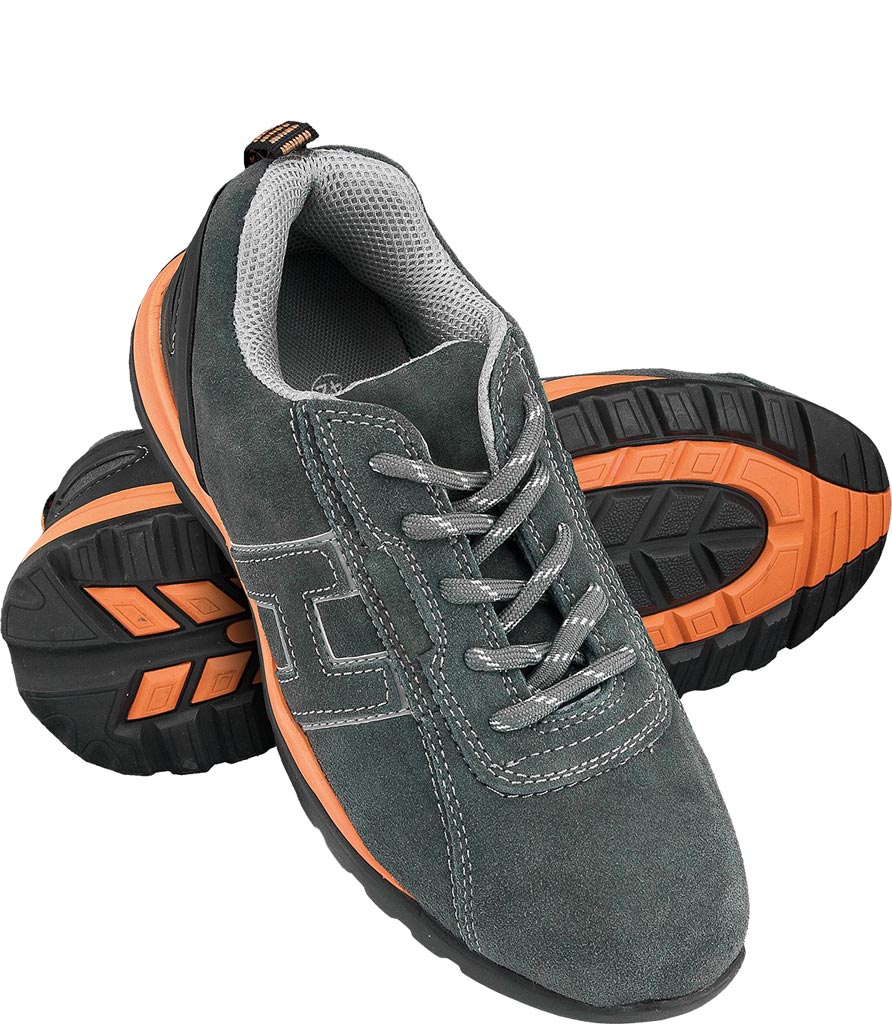 BUTY Bezpieczne REIS szaro-pomarańczowe