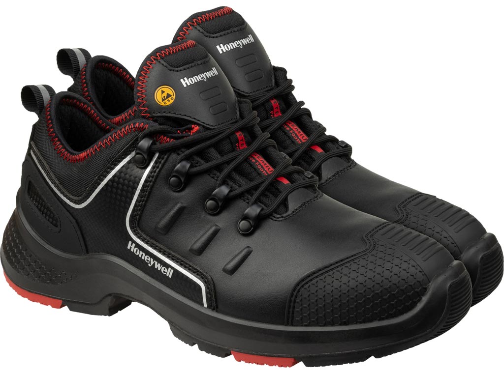 BUTY Bezpieczne HONEYWELL czarno-czerwone