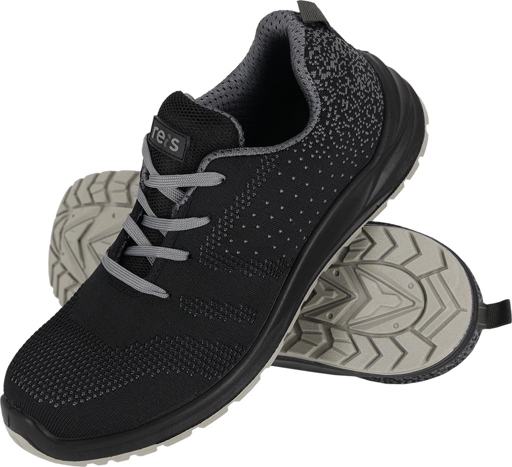 BUTY Bezpieczne REIS czarno-szare