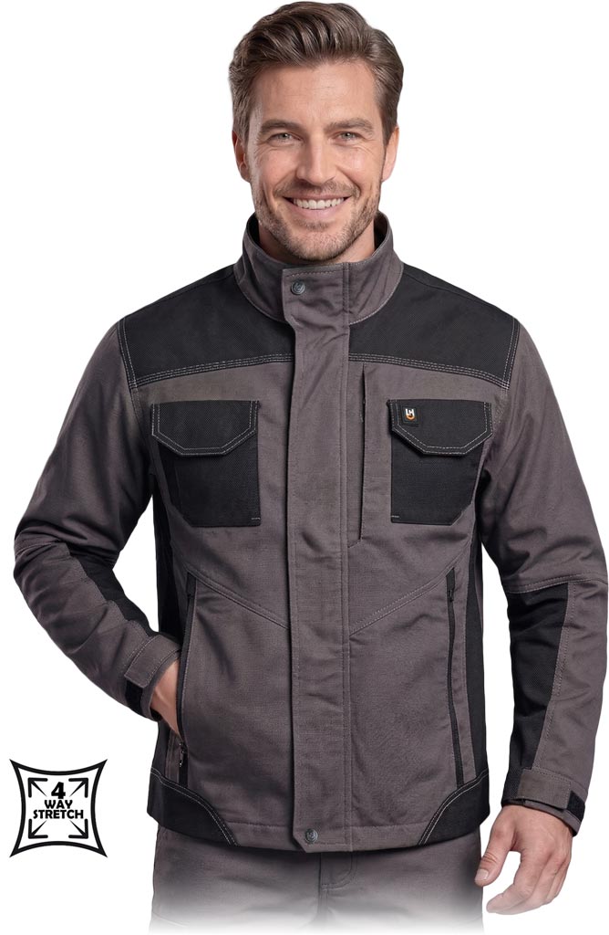 Bluza Ochronna L.HOLLMAN szary/stalowa