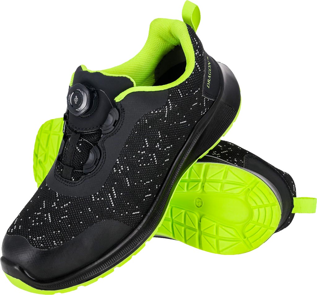 BUTY Bezpieczne REIS czarno-żółte