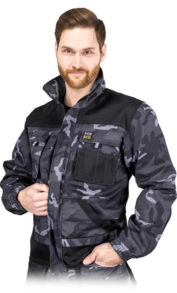 Bluza Ochronna REIS moro-czarna