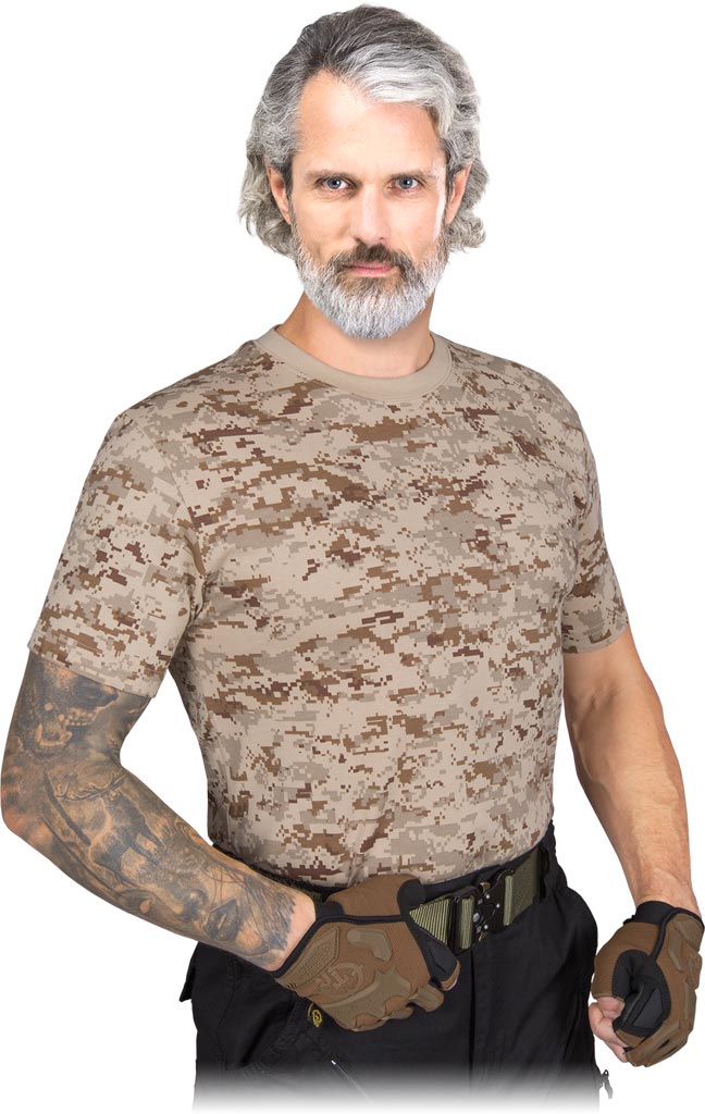 T-shirt Męski REIS beżowy