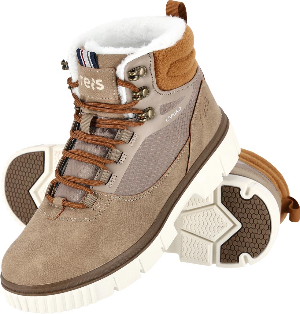 BUTY Zimowe REIS beżowe