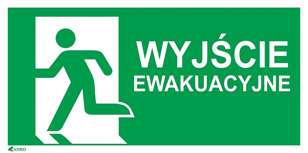 ZNAK Bezpieczeństwa ANRO