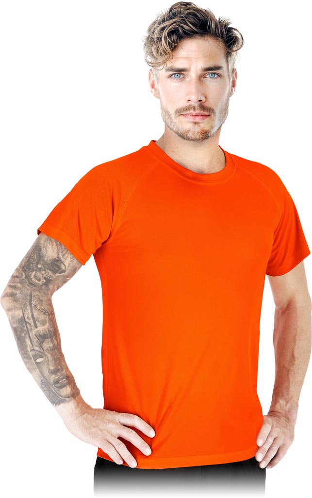 T-shirt REIS pomarańczowy