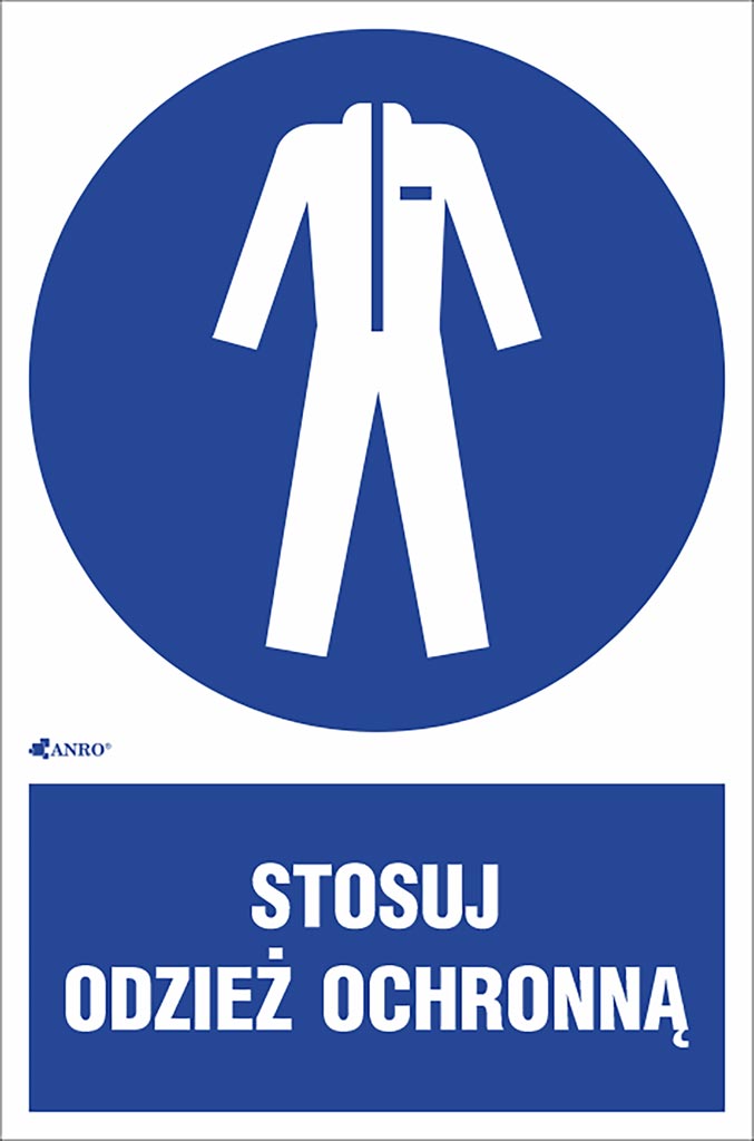 ZNAK Bezpieczeństwa ANRO