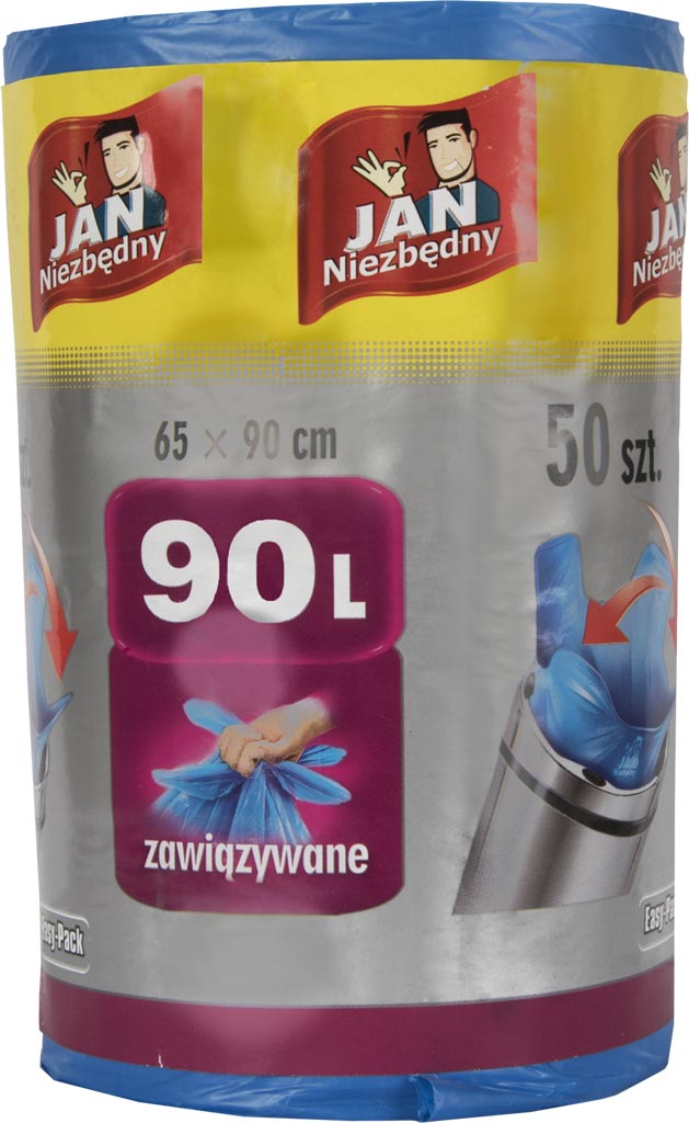 Worki na Śmieci JAN NIEZBĘDNY niebieski
