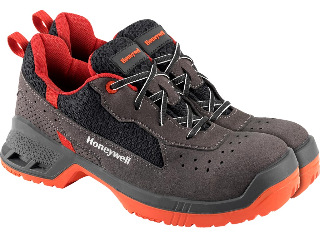 BUTY Bezpieczne HONEYWELL szaro-czarno-czerwone