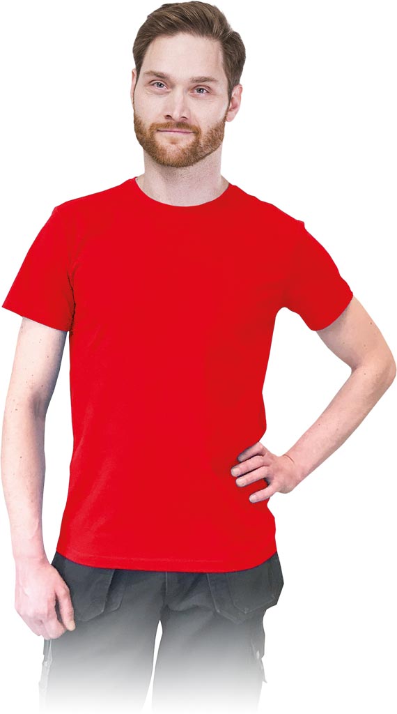 T-shirt Męski REIS czerwony