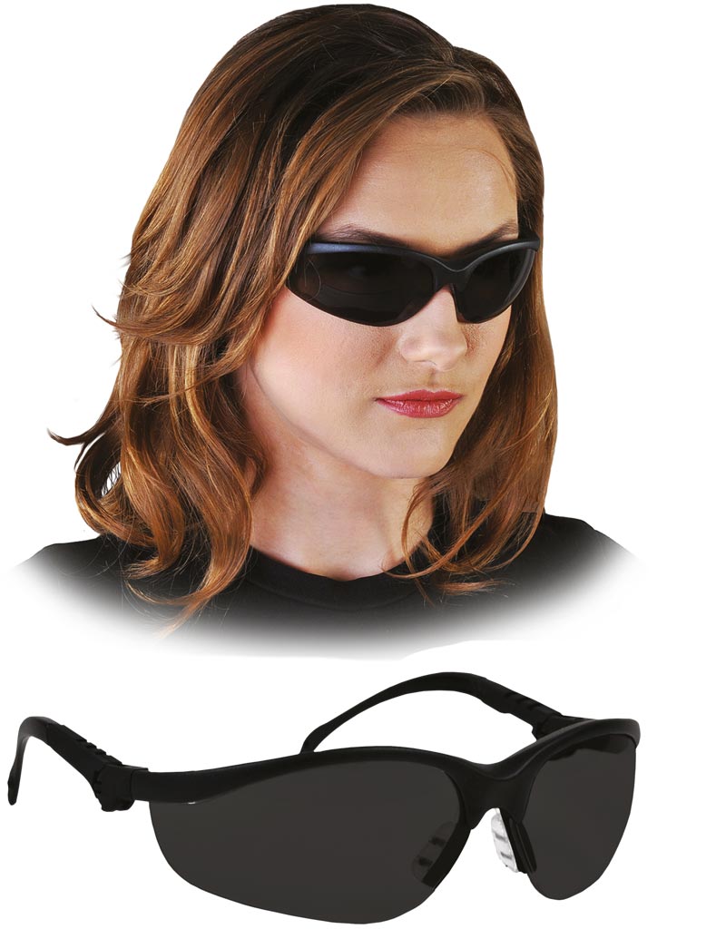 Okulary Ochronne MCR szaro-czarne