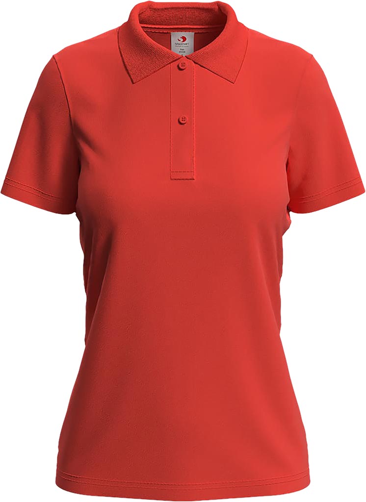POLO Damskie STEDMAN brilliant orange
