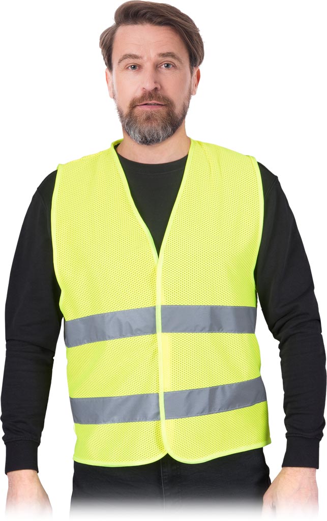 Kamizelka Ostrzegawcza REIS żółta