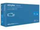 Rękawice Nitrylowe 8% VAT MERCATOR MEDICAL niebieskie męskie (RMM-NITCLAS N)