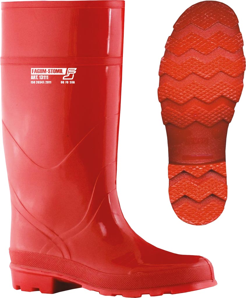 BUTY Zawodowe FAGUM-STOMIL czerwone