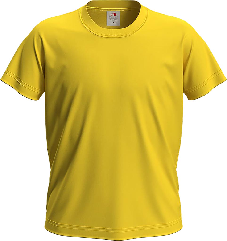 T-shirt Dziecięcy STEDMAN słoneczny żółty