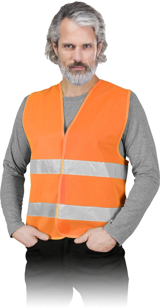 Kamizelka Ostrzegawcza OGRIFOX pomarańczowa