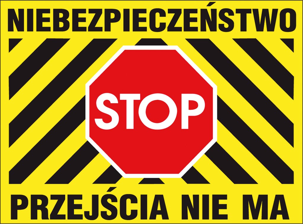 ZNAK Bezpieczeństwa ANRO