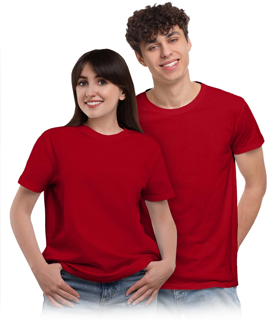 T-shirt REIS czerwony