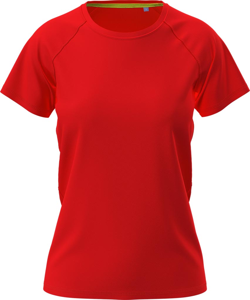T-shirt Damski STEDMAN czerwony szkarłatny
