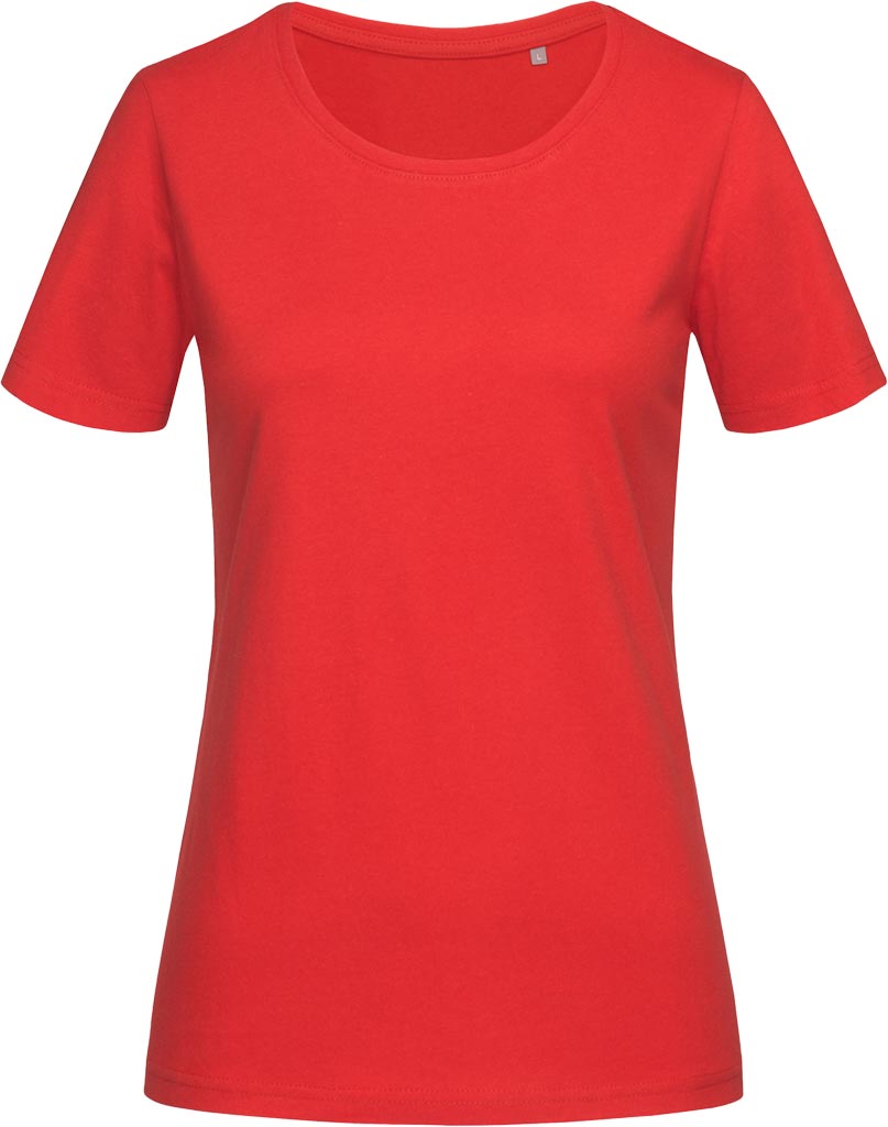 T-shirt Damski STEDMAN czerwony szkarłatny