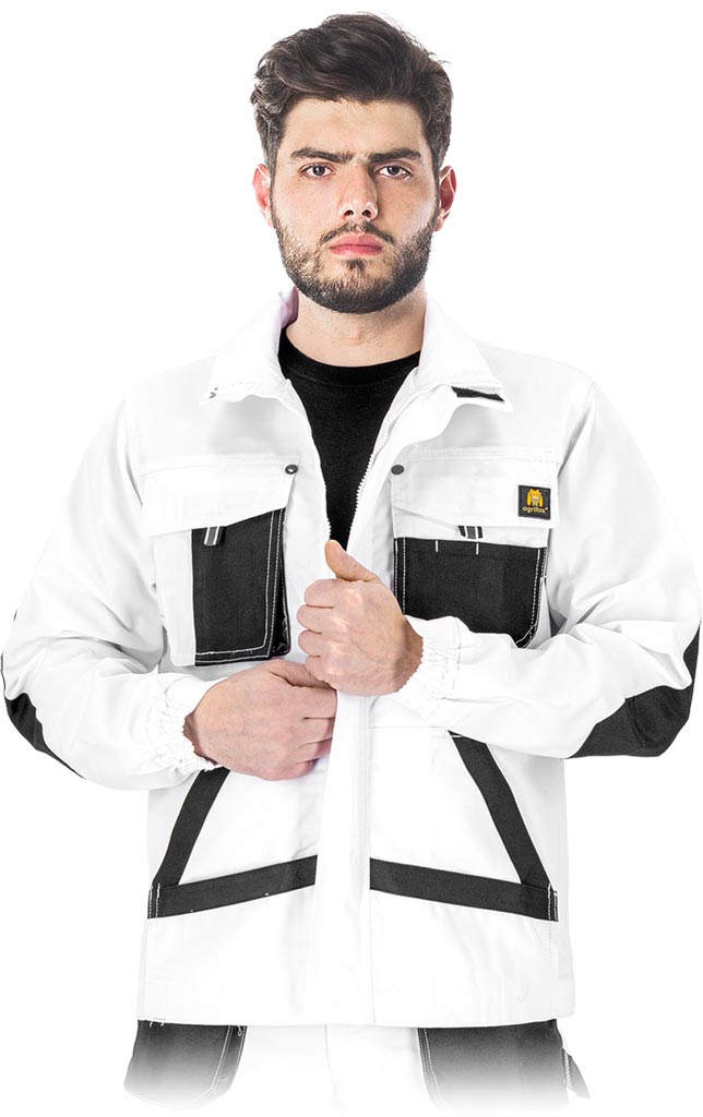 Bluza Ochronna Ox.05.789 Ogr-j OGRIFOX biało-czarno-szara