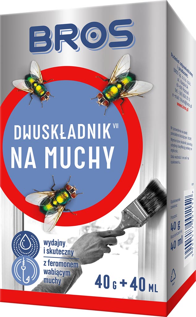 Dwuskładnikowy Preparat na Muchy BROS