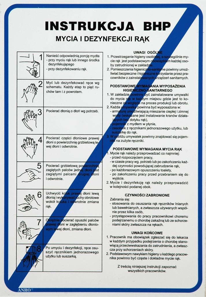 ZNAK Bezpieczeństwa ANRO