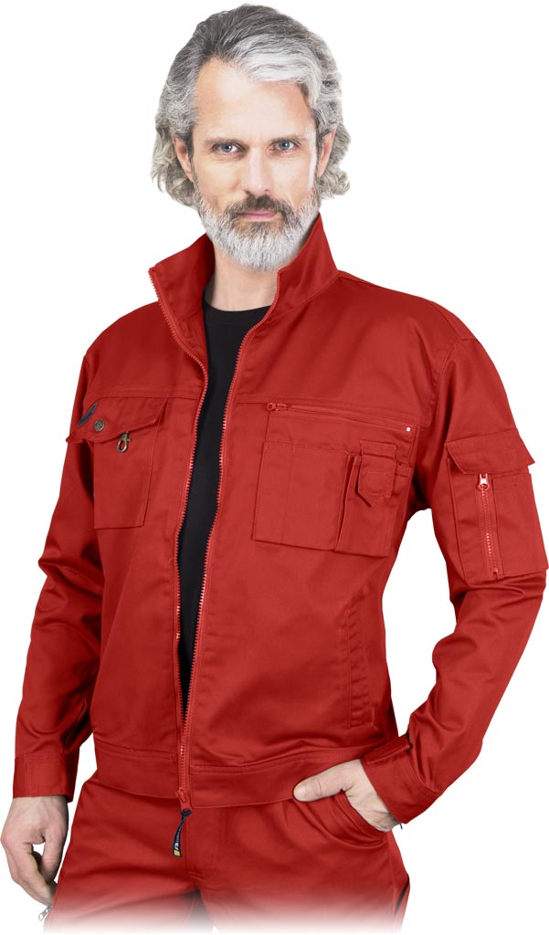 Bluza Ochronna L.HOLLMAN czerwona