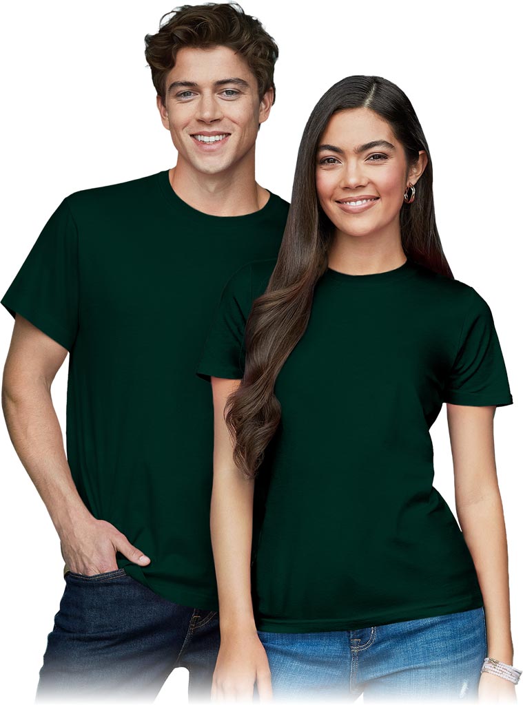 T-shirt Męski STEDMAN zielony butelkowy
