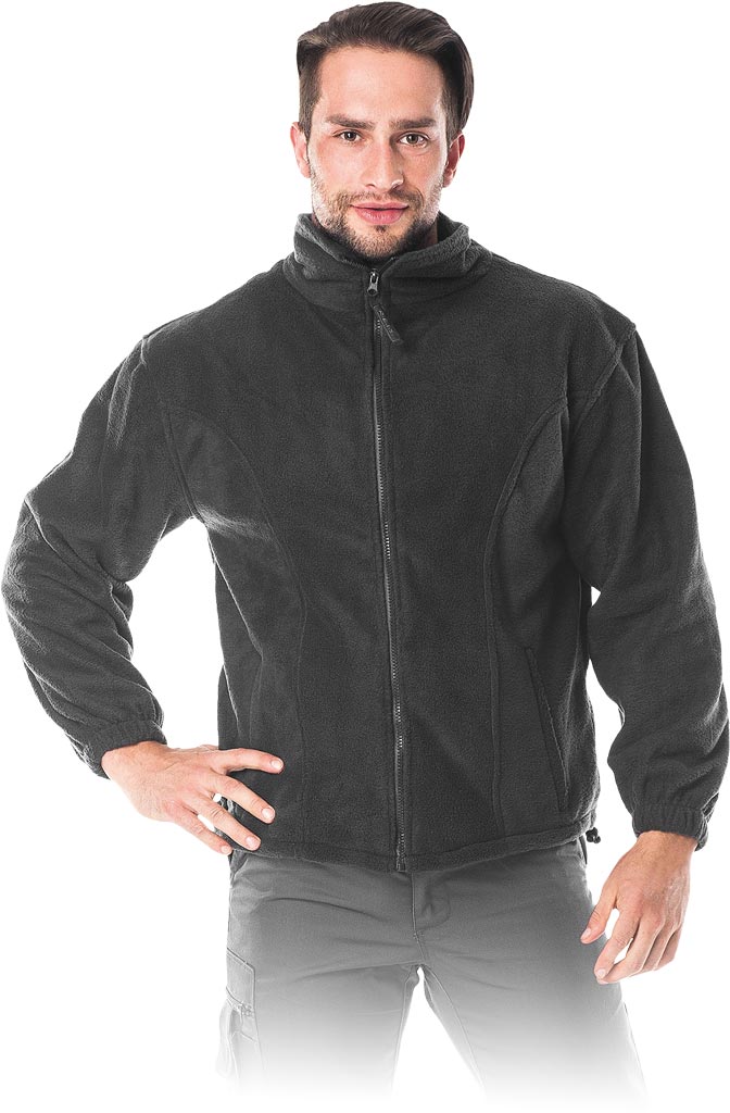Bluza Ochronna z Polaru REIS czarna