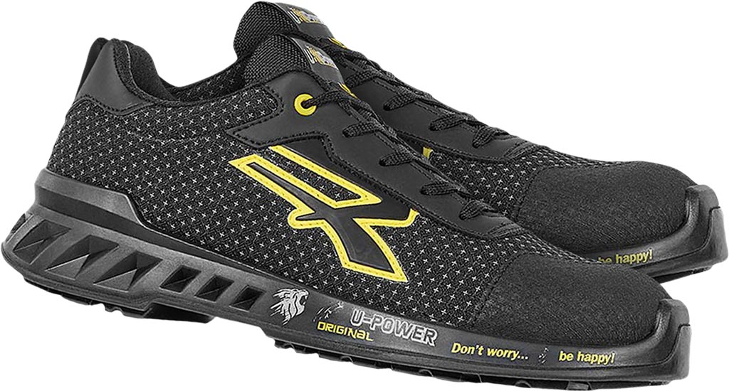 BUTY Bezpieczne U-POWER czarno-żółte