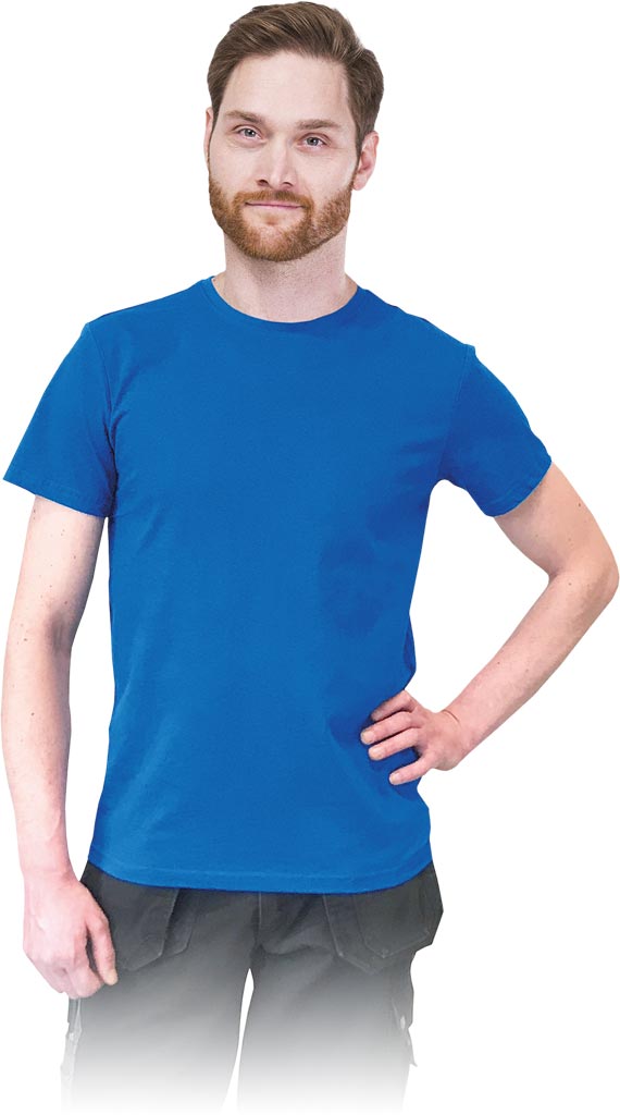 T-shirt Męski REIS niebieski