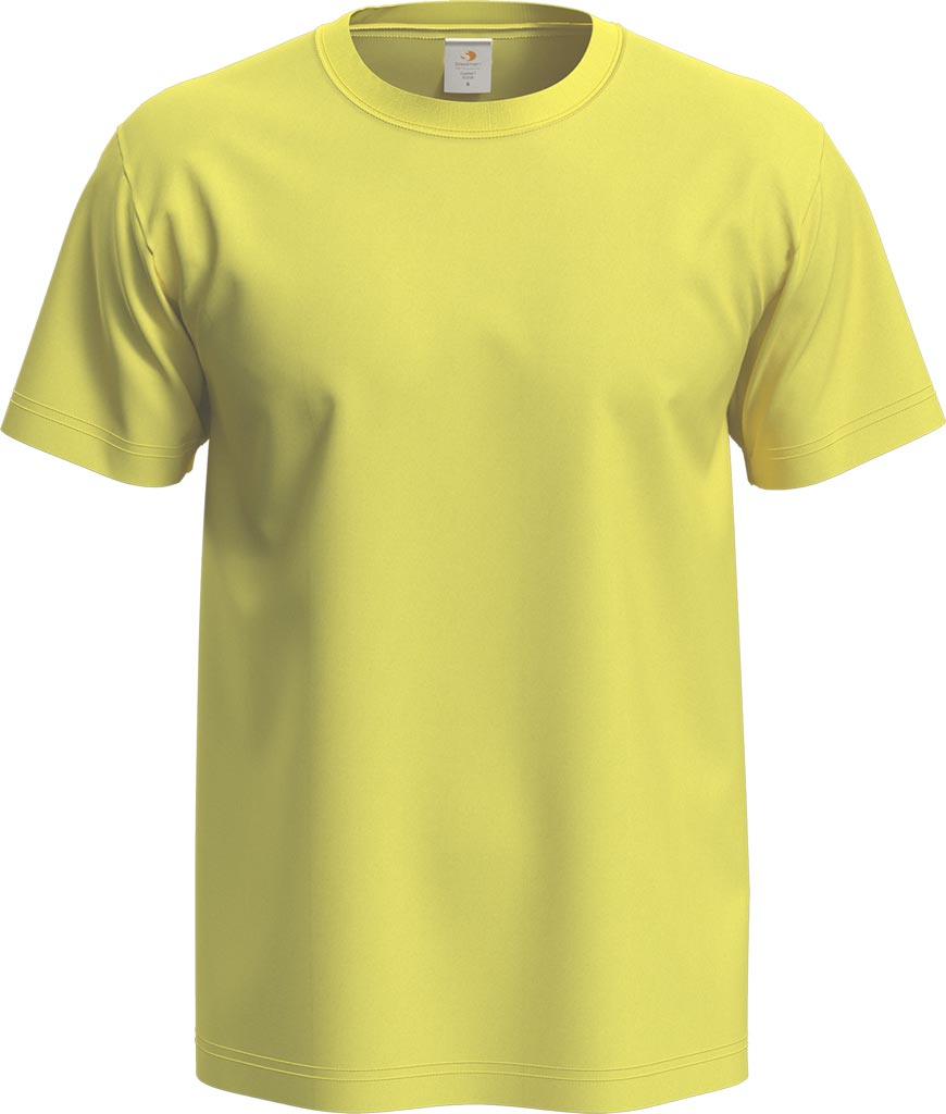 T-shirt Męski STEDMAN żółty