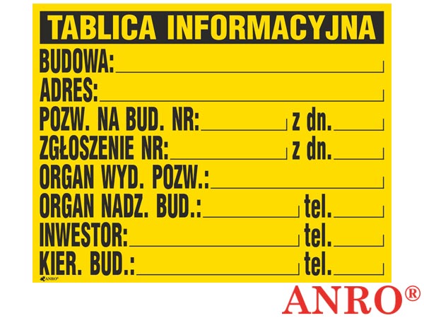 ZNAK BEZPIECZEŃSTWA